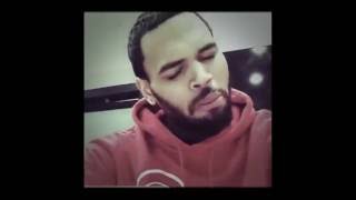 Chris brown yellow tape