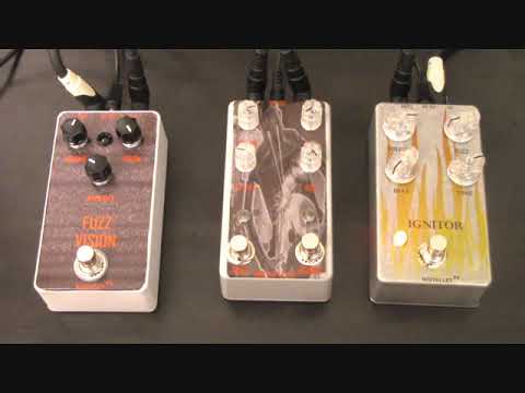 3 Crazy Heavy MidValleyFX Fuzz Pedals