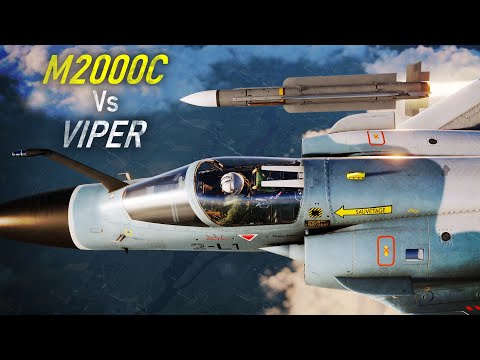 M2000C Takes On F-16C | Crazy BVR Engagement
