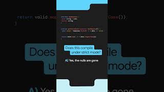 Does this TypeScript compile under strict mode?