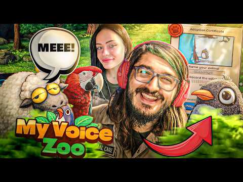 KENDİ SESİMİZLE HAYVANAT BAHÇESİ KURDUK! | BAĞIRMAKTAN SESİMİZ KISILDI | MY VOICE ZOO