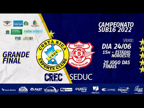 CREC X SEDUC - CAMPEONATO SUB-16 2022 - 2º jogo