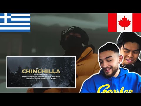 CANADIANS REACT TO GREEK TRAP - SNIK X FLY LO - CHINCHILLA (Official Music Video)