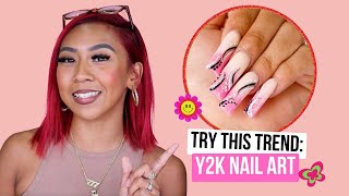 Try this Trend: Y2K Inspired Nail Art! 🦋