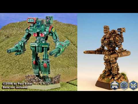 Battletech Minis Then and Now