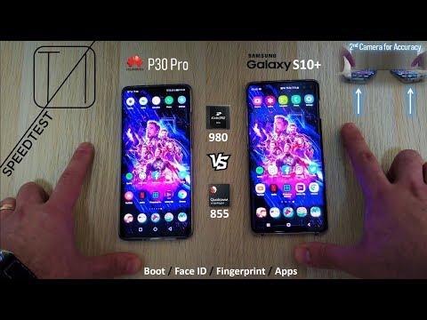 Huawei P30 Pro vs Galaxy S10+ Speed Test