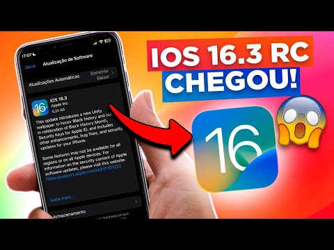 iOS 16.3 RC SAIU! 😱 Quais as novidades da nova atualização?