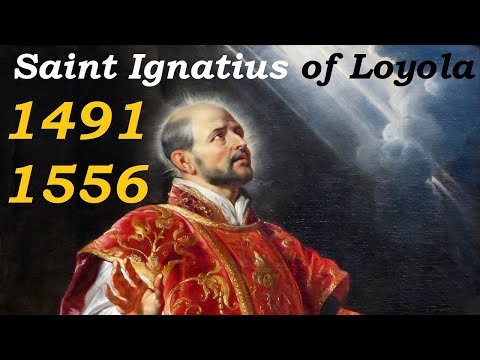 Saint Ignatius of Loyola (1491-1556) bio Jesuits founder Spanish Catholic priest Society of Jesus