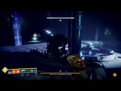 1st Riven Kill - Cluster Bomb Rockets Strategy (Last Wish Raid - Destiny 2: Forsaken)