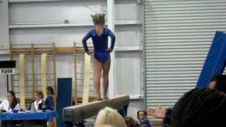 USAG Level 2 Beam Routine- Balcony Kick Off USAG