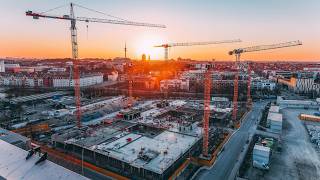 Amazon Headquarters Germany | construction documentary time lapse
