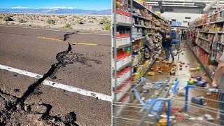 NEVADA‼️M5.7 ! Over 130 Earthquakes Already-NEVADA hit by strong quake ! Homes SHAKING -Widely FELT 