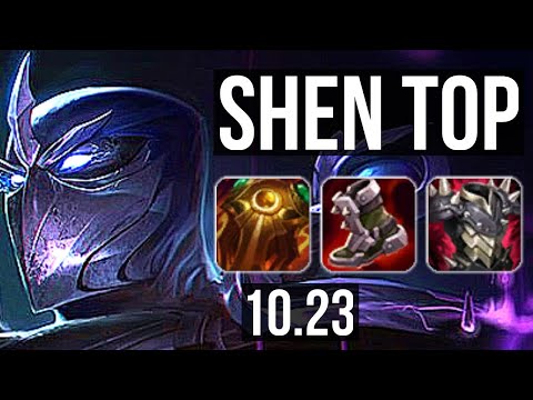 SHEN vs FIORA (TOP) | 8 solo kills, Legendary, 11/3/11, 500+ games | KR Diamond | v10.23