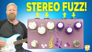 Video thumbnail for THEY MADE A STEREO FUZZ! - Flower Pedals Lupine - Stack, Re-arrange & SPLIT! - Bias and Octave FUZZ by 60 Cycle Hum
