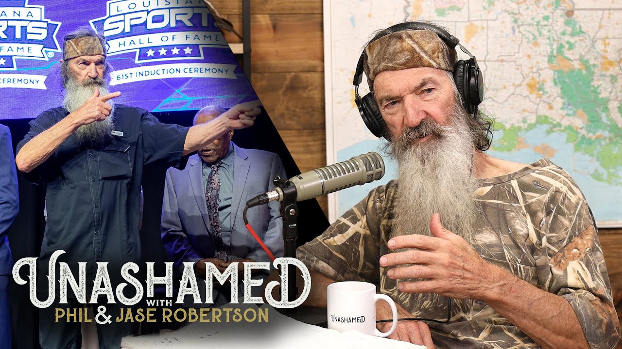 Ep 304 | Phil Is Inducted into the Louisiana Sports Hall of Fame & Jase's Unlikely Baptism Dream