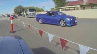 preview picture of video 'Largest Parade of Holden's World Record Kalgoorlie 18 May 2013'