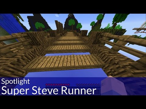 Spotlight: Super Steve Runner Minecraft Map