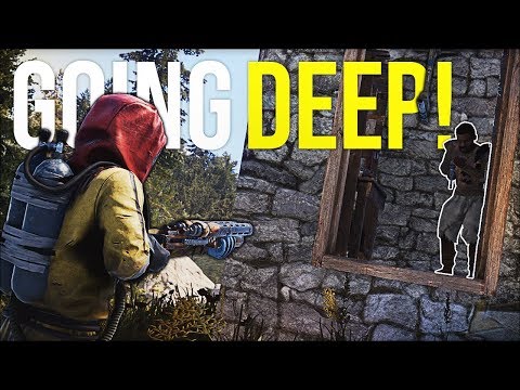 RUST GOING DEEP ON STACKED SALTY NEIGHBOR FOR EASY LOOT - Rust Survival Gameplay (S11-E4)