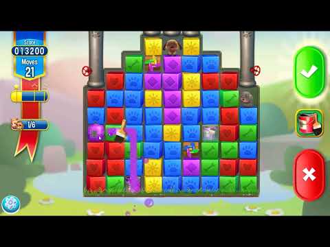 Pet Rescue Saga Level 6449 - NO BOOSTERS | SKILLGAMING ✔️