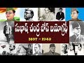 సుభాష్ చంద్ర బోస్ బయోగ్రఫీ  | Subhash Chandra Bose Biography