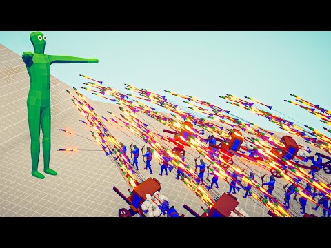 ZOMBIE GIANT vs ARMY OF UNITS - Totally Accurate Battle Simulator TABS