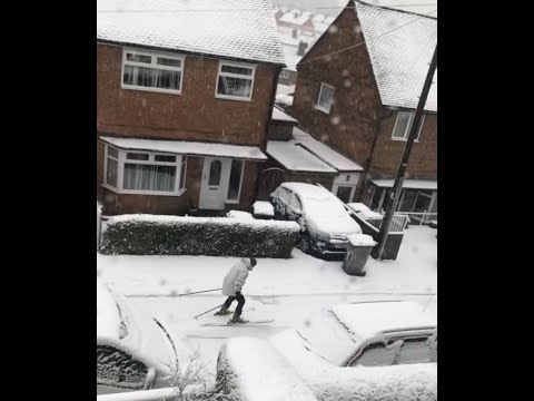 snowing day | UK | 14,01,2021.