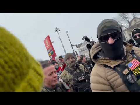 Bovino CBP Confrontations with Anti-ICE Protesters in Minneapolis - Nicollet Avenue