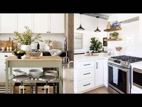 43 Prettiest Small White Kitchens We've Ever Seen