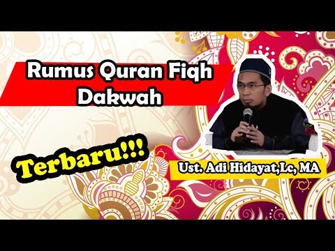 Rumus Al-Quran Fiqh Dakwah