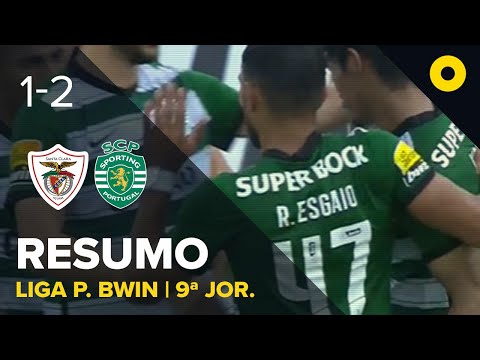 Resumo: Santa Clara 1-2 Sporting - Liga Portugal bwin | SPORT TV