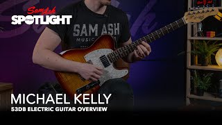 Video thumbnail for Michael Kelly 53DB Electric Guitar Overview by Sam Ash Music