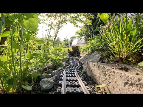LEGO High-Speed Passenger Train 60051 - OnBoard View - Testride 1