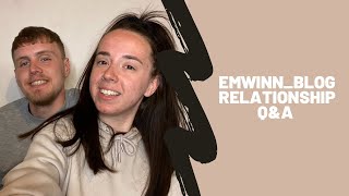 Q&A WITH MY BOYFRIEND!!! (I WAS A CHAV? ADVICE TO YOUNGER SELVES? SPECIAL DOG GUEST?)