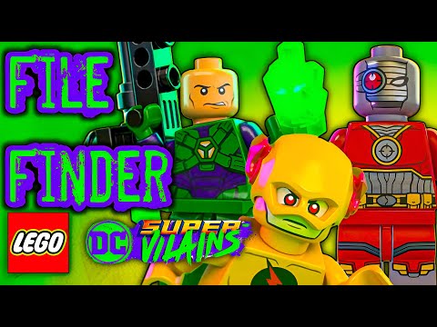 LEGO® DC Super Villains : File Finder Challenge Guide (All 30 Briefcase Location) 100%
