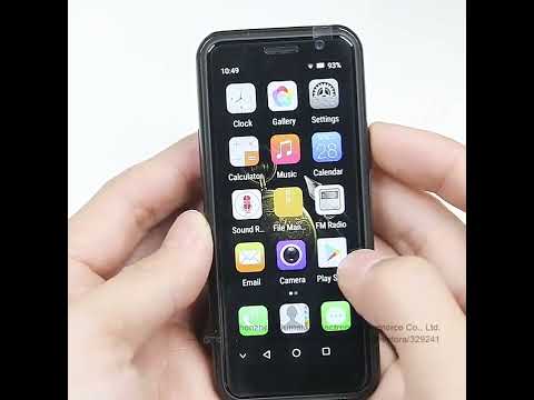 Small mini 4G LTE Smartphone Unlocked Android 9.0 SOYES S10H 3GB Camera Dual Sim Mobile Phones