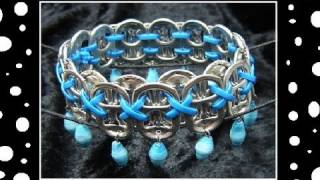 ♻ How To Make Recycled Pop Tab Jewelry - Craft Tutorial 13 (Soda Tab Bracelet Tutorial)