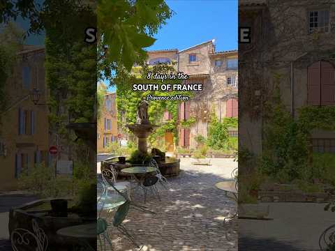 🇫🇷10 Amazing Days in The South of France, Provence - Places you must see - Travel Itinerary