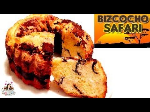 Bizcocho Safari casero-ANIMAL PRINT