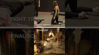 from fight training to final scene