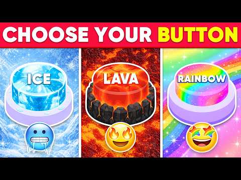 Scegli un pulsante...! Edizione GHIACCIO 🧊 LAVA 🌋 o ARCOBALENO 🌈 😱 Quanto sei fortunato?