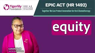 Together we can protect innovation for oral chemotherapy, EPIC Act.