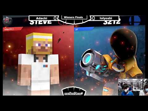 The Side Deck #76 - Adachi (Steve) VS lolyoshi (Mii Gunner) - SSBU Winners Finals