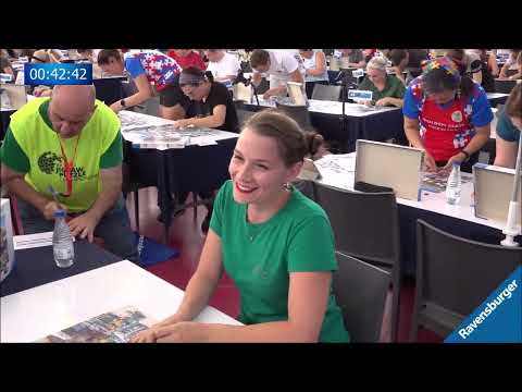 Highlights Individual final -  World Jigsaw Puzzle Championship - WJPC 2023