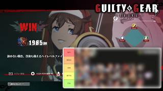 【GGST2.00】ブリジットで強くなったので今シーズンの有利不利を考えてみた