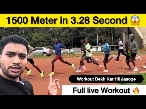 How to do 1500 Meter in 3.28? Live Workout 😱 | 1500 Meter Full Workout | Avdesh Nagar