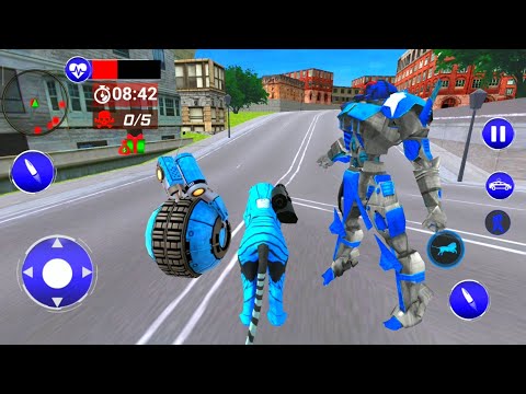 Us Police Car Transform Robot War Rescue 2020 #2 - Android Gameplay HD