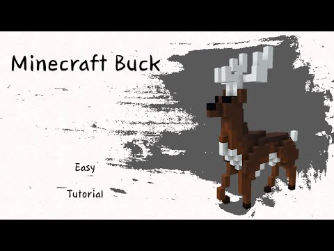 Minecraft: How to Build a Buck