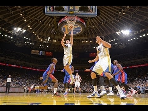 Klay Thompson Splashes in 27 Points Against the Thunder