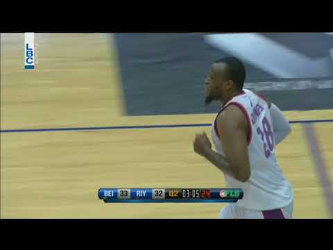 Lebanese Basketball League 2017/2018 - Final 4 Beirut v Riyadi - Assist Chris Crawford
