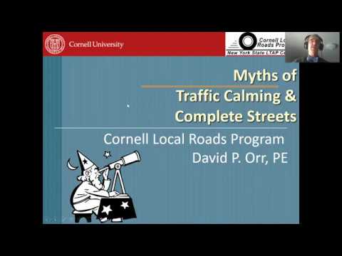 Myths of Traffic Calming and Complete Streets Webinar - 4/16/20